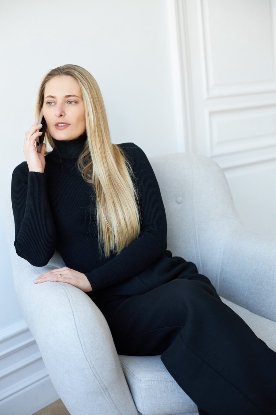 Светлана Киселева на телефонном звонке